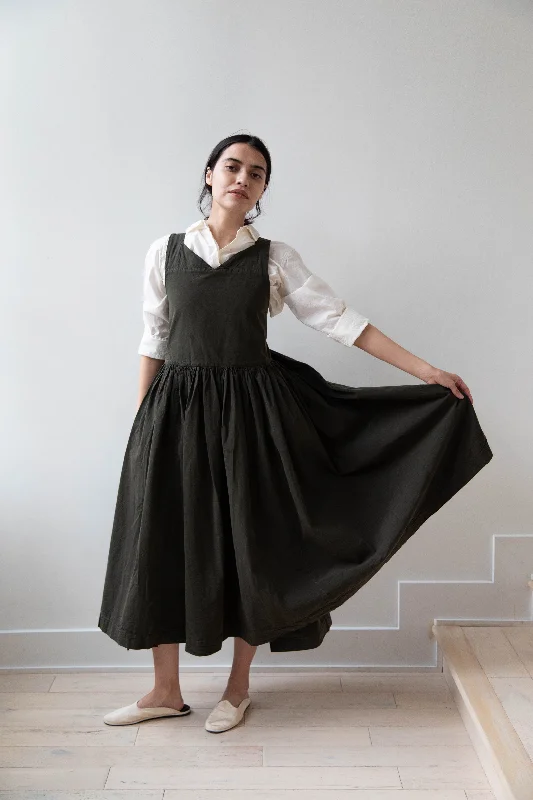 Casey Casey | Tabi V Dress in Khaki