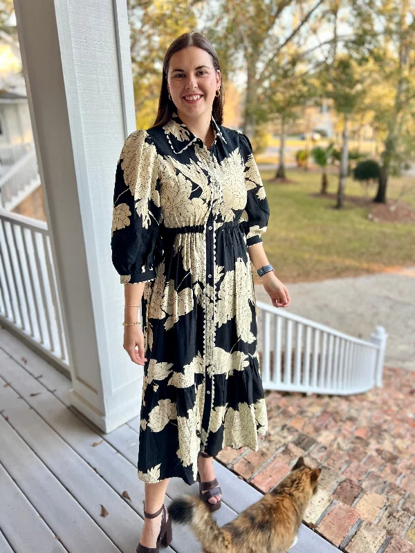 Janatta floral fantasy dress