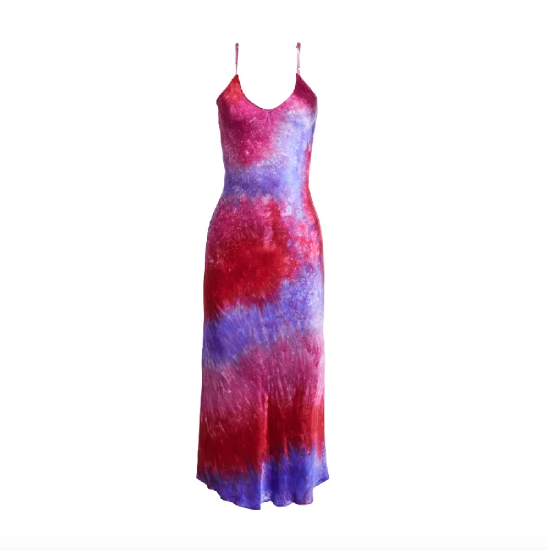Ray Hand Dyed Midi Slip Dress