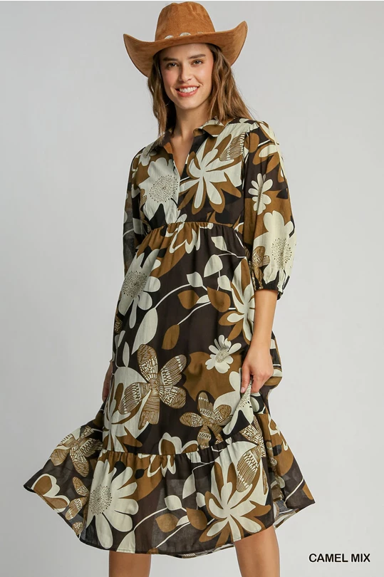 Gerri Mix Floral Dress