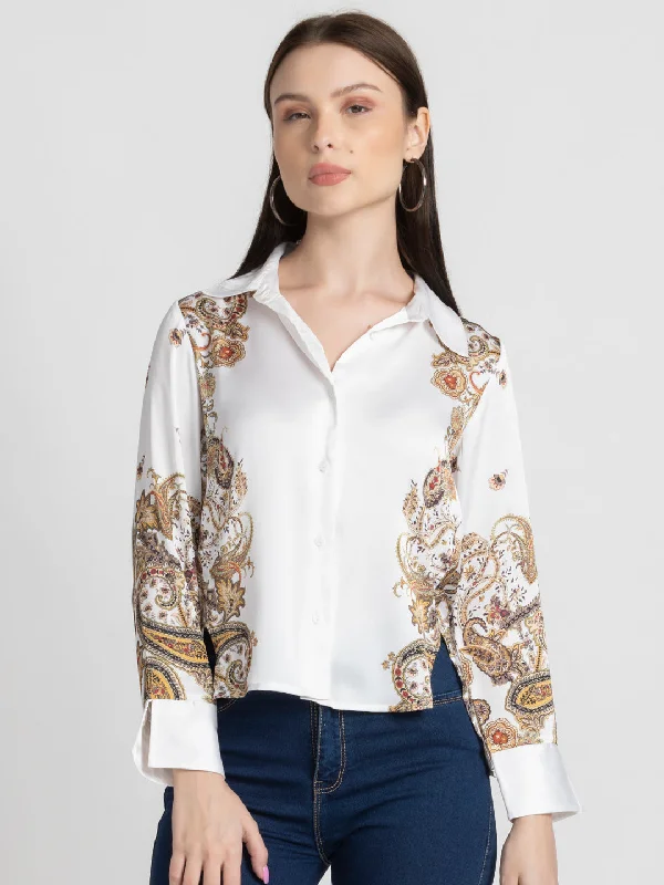 Amelia shirt Comfortable Pocket Short Shirt