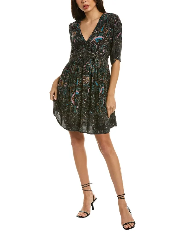 ba&sh Zelda Mini Dress Comfortable Shift Mini Dress