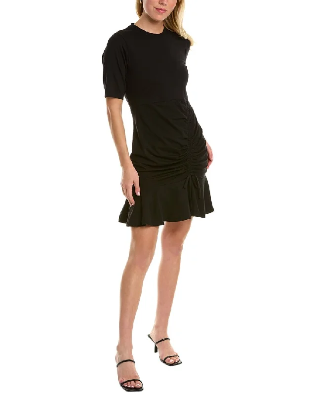 BCBGeneration Ruched Front Mini Dress Classic Shift Mini Dress