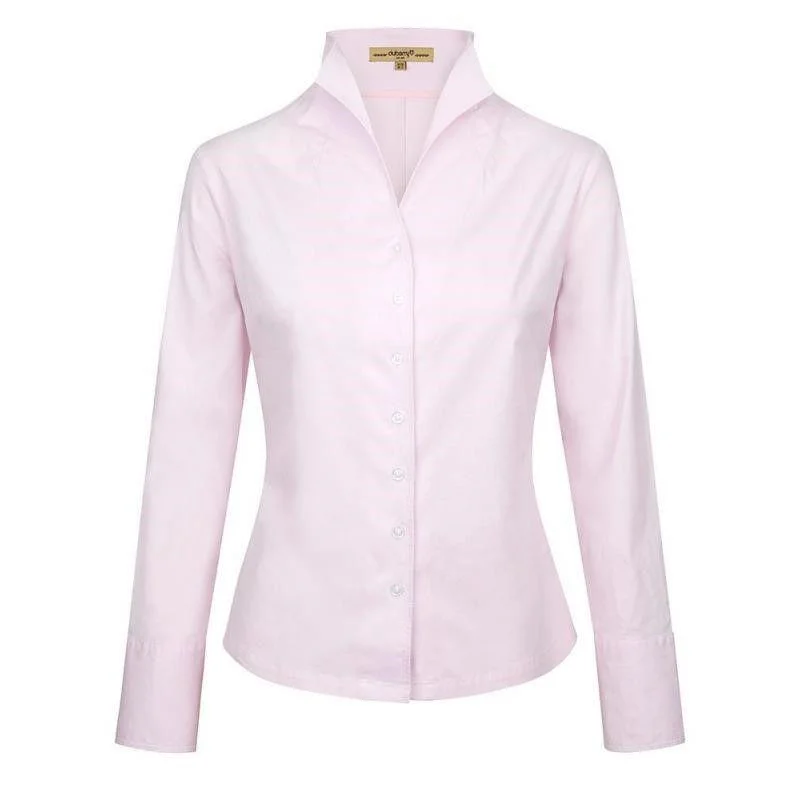 Dubarry Snowdrop Ladies Portrait Collar Shirt - Pale Pink Fashionable Short Sleeve Vest Dubarry Snowdrop Ladies Portrait Collar Shirt - Pale Pink Fashionable Short Sleeve Vest
