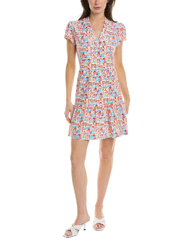 Jude Connally Ginger Mini Dress Trendy Cut-Out Mini Dress