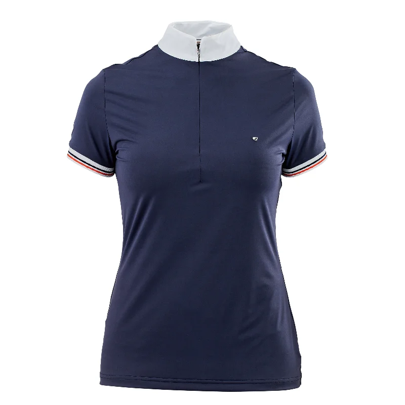 Shires Aubrion Arcaster Ladies Show Shirt Comfortable Peplum Short Shirt