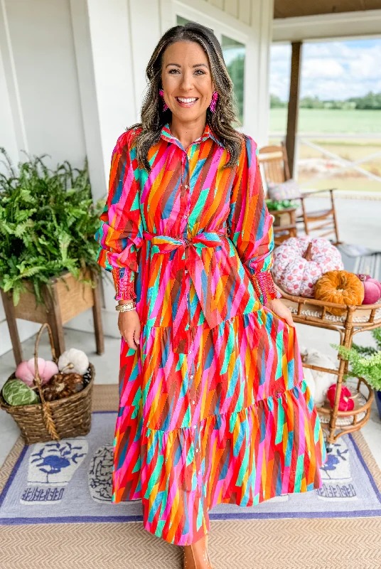 A Brighter Mindset Maxi Dress Trendy Ruffled Maxi Dress