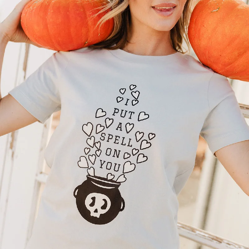 Boyfriend Tee, Grey Cauldron Anti-Pilling Machine Wash Handmade