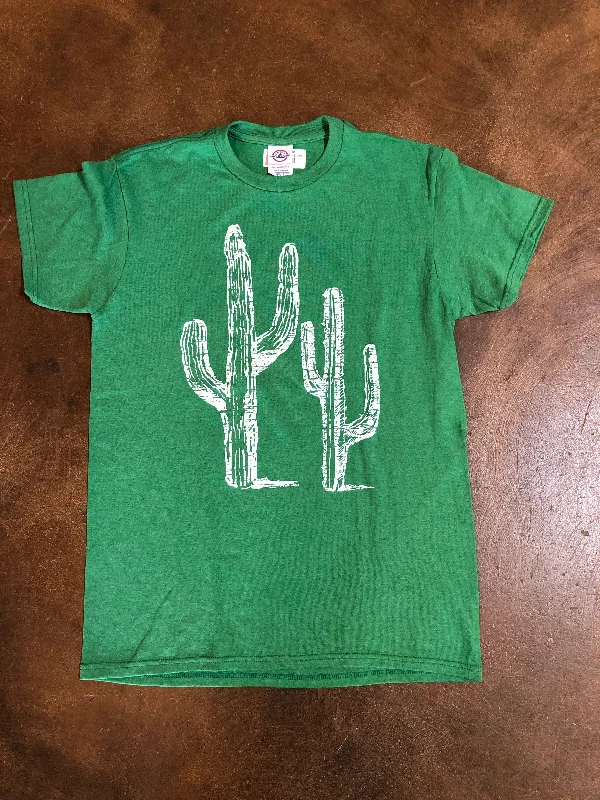 Cactus T-Shirt Welt Pockets Slit Pockets Flap Pockets