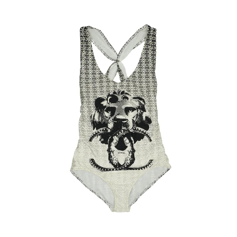 Chanel Swimsuit - Women's 44 Halter Neck Swimsuit