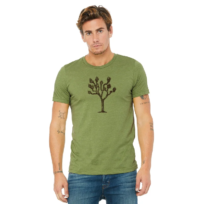 Joshua Tree Unisex T-shirt Mesh Canvas Denim