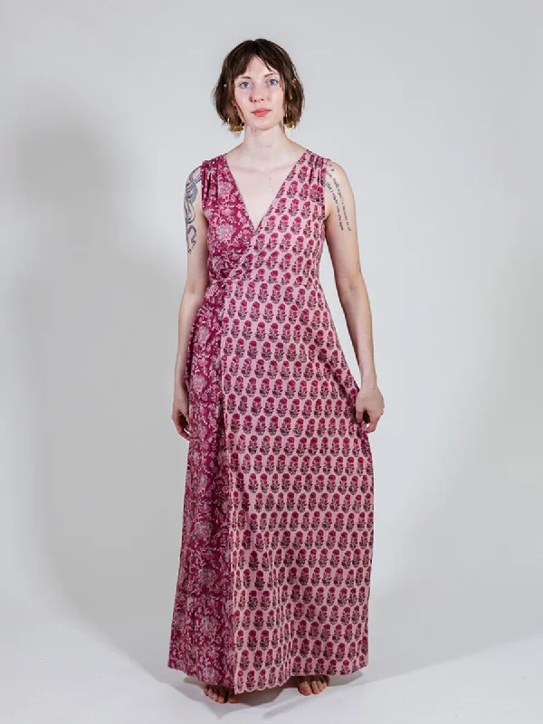 Mata Traders Bekka Maxi Dress Stylish V-Neck Maxi Dress