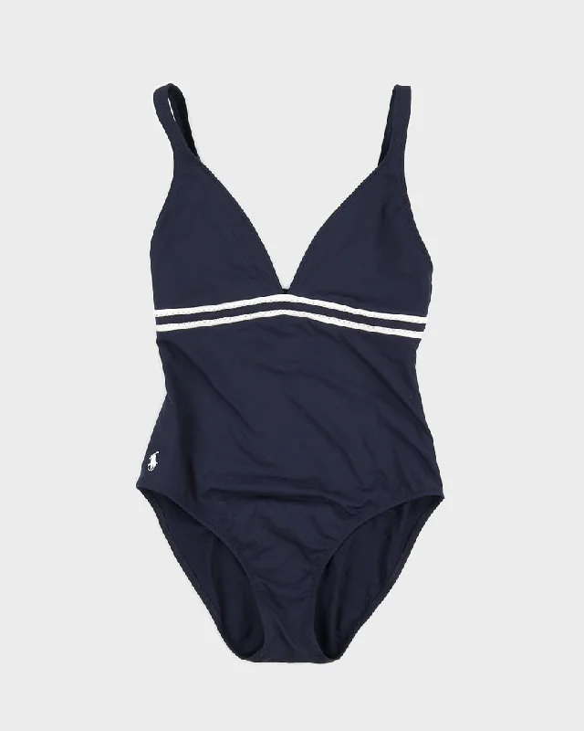 Navy Ralph Lauren Swimsuit - S Sporty Racerback Swimsuit