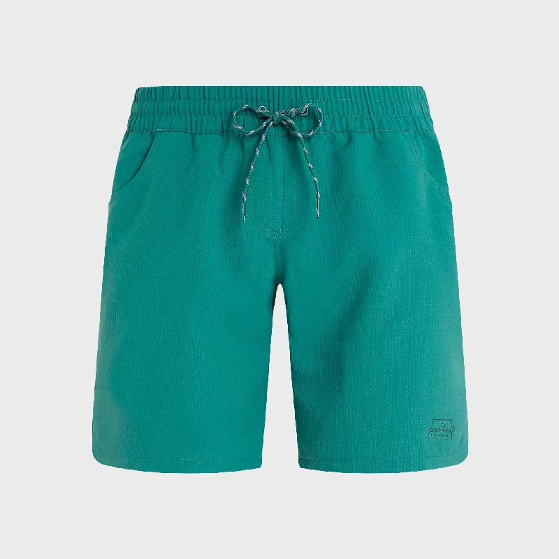 Protest Haupuka Womens Swim Shorts - Laurel Green High-Cut One-Piece