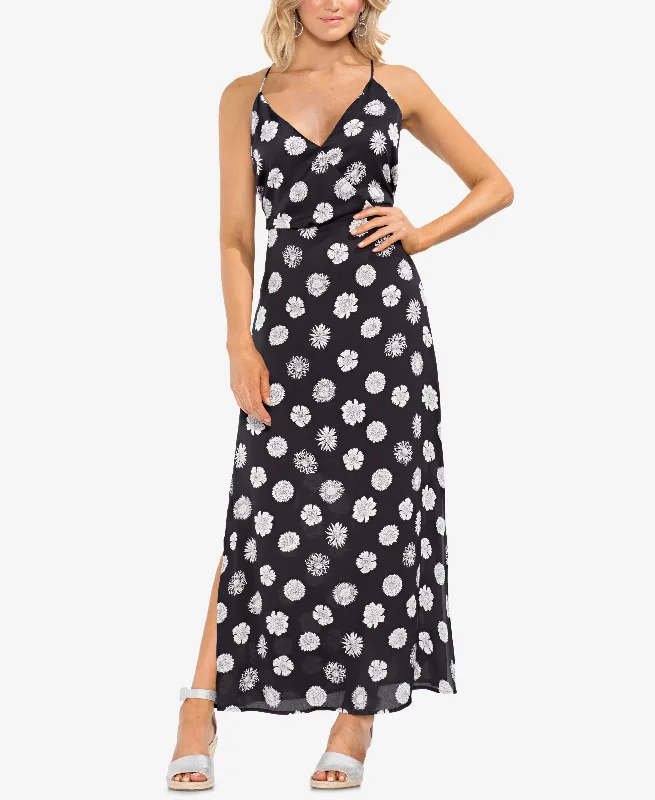 Vince Camuto Floral Print Maxi Dress Elegant Lace Maxi Dress