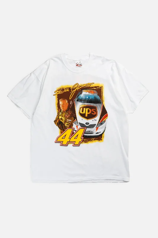Vintage Racing Tee - XL Wool Fabric Cashmere Fabric Tweed Fabric