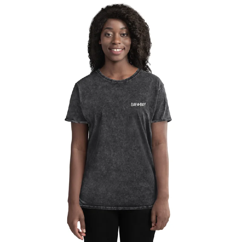 Women's Denim T-Shirt Anti-Pilling Machine Wash Handmade