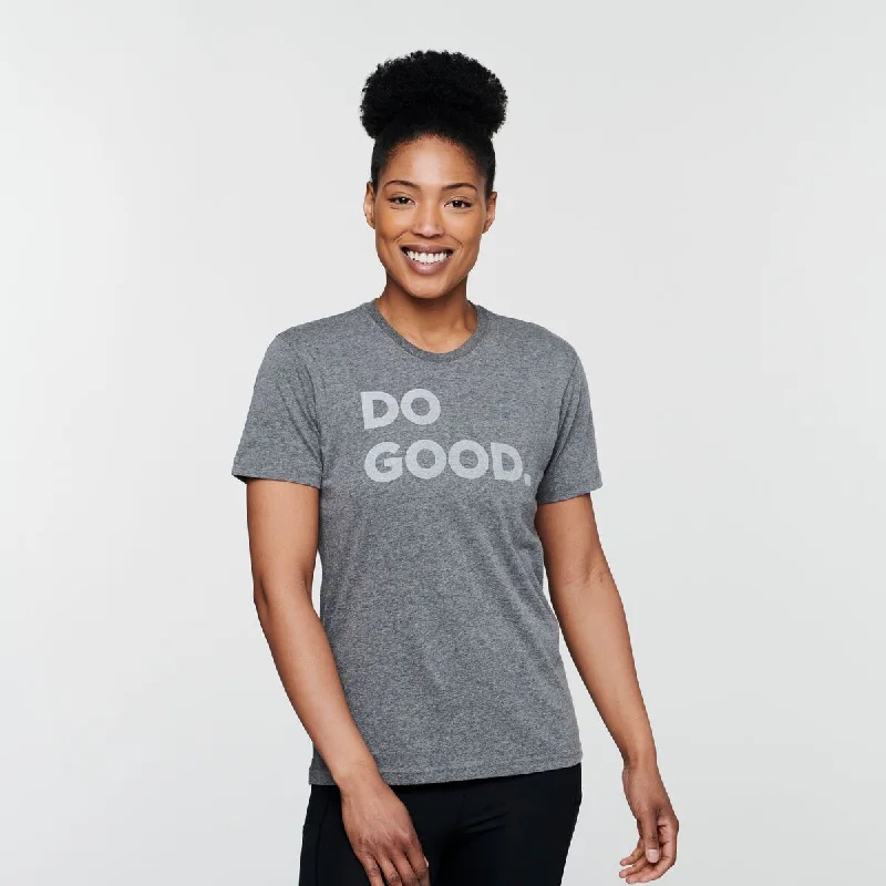 Do Good T-Shirt - Womens Houndstooth Herringbone Solid