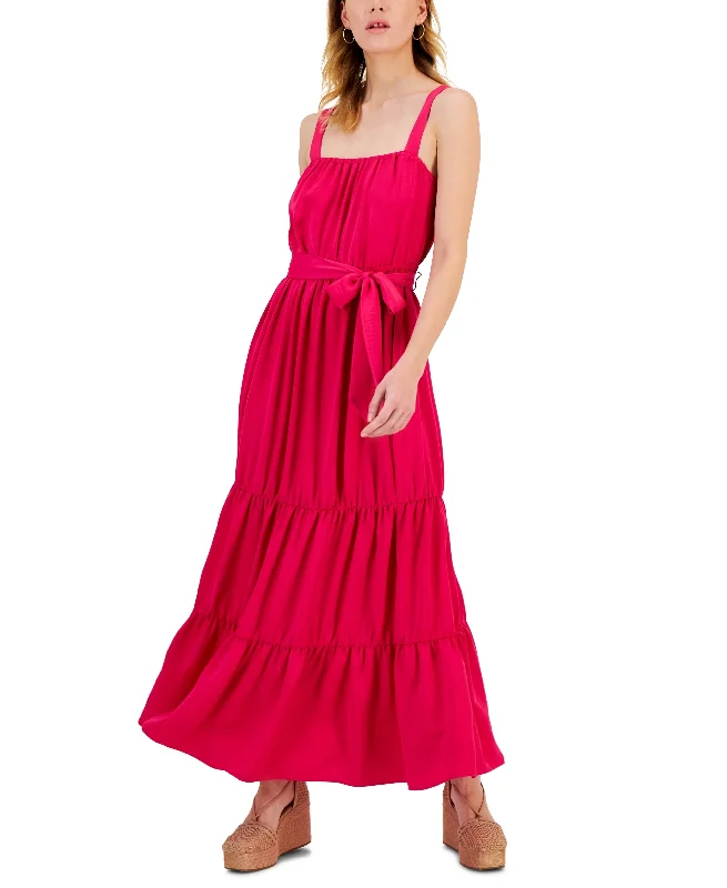 Women's Tiered Maxi Dress Classic A-Line Maxi Dress