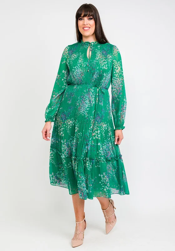 Ted Baker Rosiiie Serendipity Pleated Midi Dress, Green Fashionable Shift Midi Dress Ted Baker Rosiiie Serendipity Pleated Midi Dress, Green Fashionable Shift Midi Dress