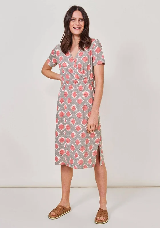 White Stuff Anywhere Fairtrade Midi Dress, Grey Multi Elegant Satin Button Midi Dress White Stuff Anywhere Fairtrade Midi Dress, Grey Multi Elegant Satin Button Midi Dress