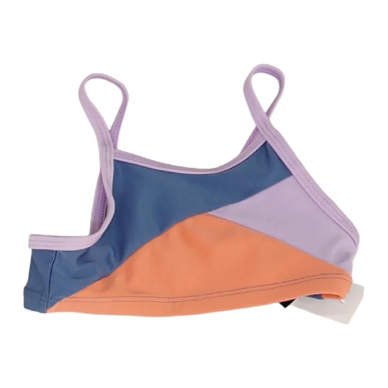 Multi Color Block Swim Top Classic Two-Piece Bikini