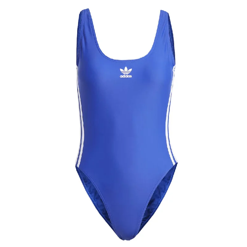 adidas - Women's Adicolor 3-Stripes Swimsuit (IC2271) Solid Color Swimsuit