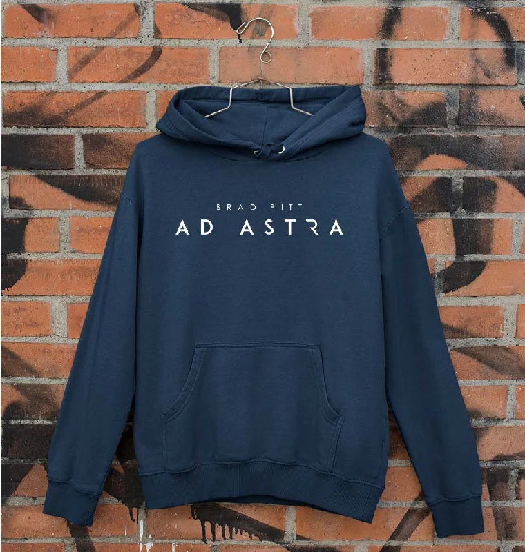 Ad Astra Unisex Hoodie for Men/Women Hoodie with Hem Applique Textured Unique