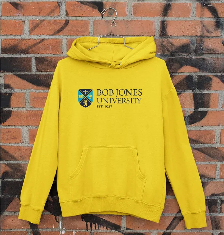 Bob Jones University Unisex Hoodie for Men/Women Hoodie with Back Slit Movement Comfort