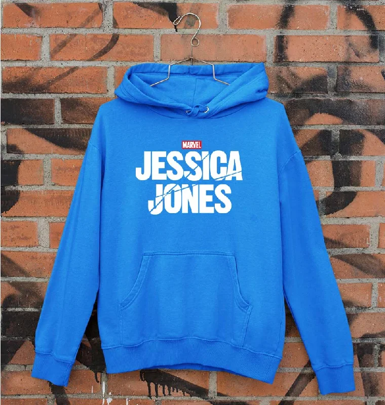 Jessica Jones Unisex Hoodie for Men/Women Hoodie with Double Zipper Versatile Adjustable