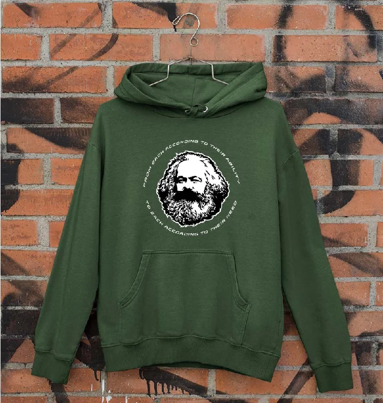 Karl Marx Unisex Hoodie for Men/Women Hoodie with Fur Luxurious Winter