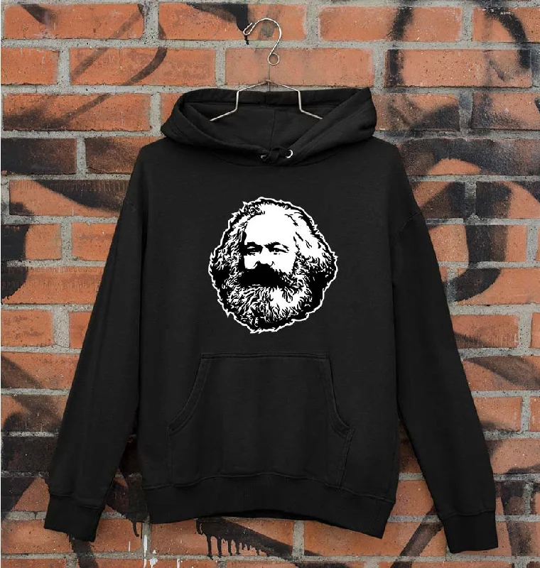 Karl Marx Unisex Hoodie for Men/Women Hoodie with Cuffed Sleeves Snug Secure