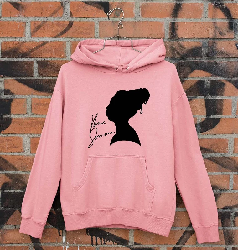 Nina Simone Unisex Hoodie for Men/Women Hoodie with High-Low Hem Asymmetrical Trendy