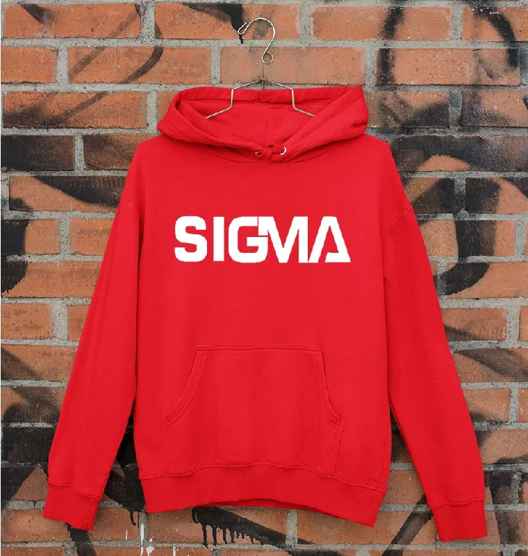 Sigma Unisex Hoodie for Men/Women Hoodie with Button Classic Timeless