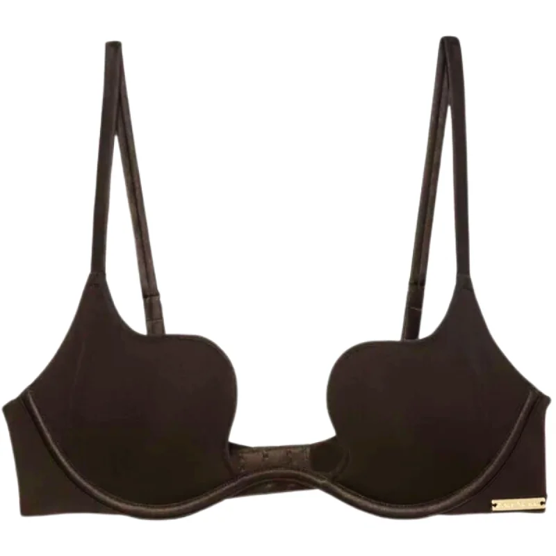 Fleur du Mal Micro Seduce U-Plunge Bra Soft Cup Bralette