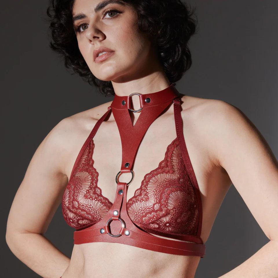 Heroine Harness Bra Stretchy Wireless Bra