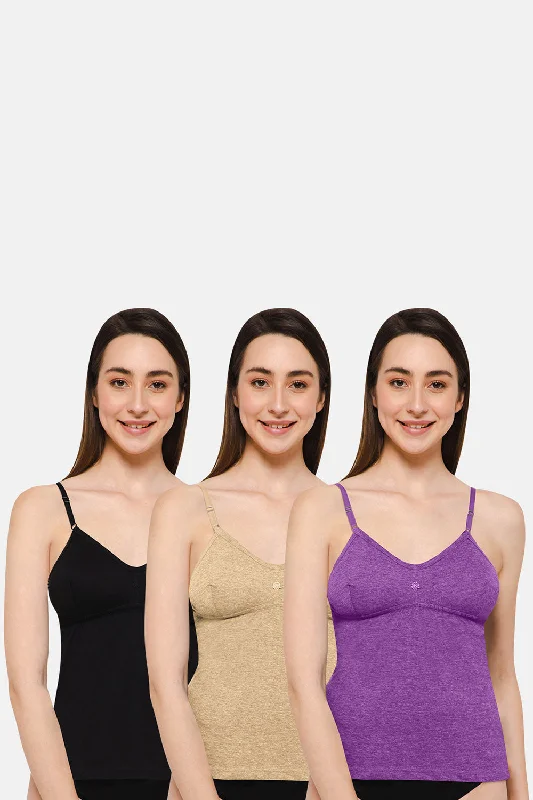 Intimacy Bra-Slip Special Combo Pack - In11 - Pack of 3 - C34 Soft Lace Bralette