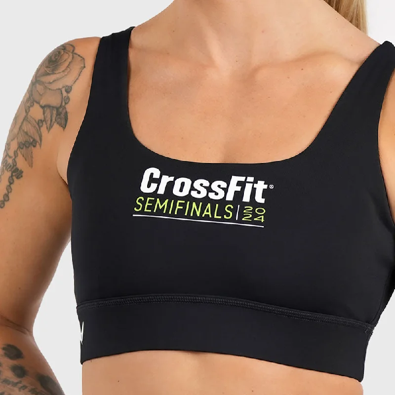 Northern Spirit - CrossFit® Semifinals Lambdi Women’s Classic Sports Bra Medium Support - INK Strapless Support Bra