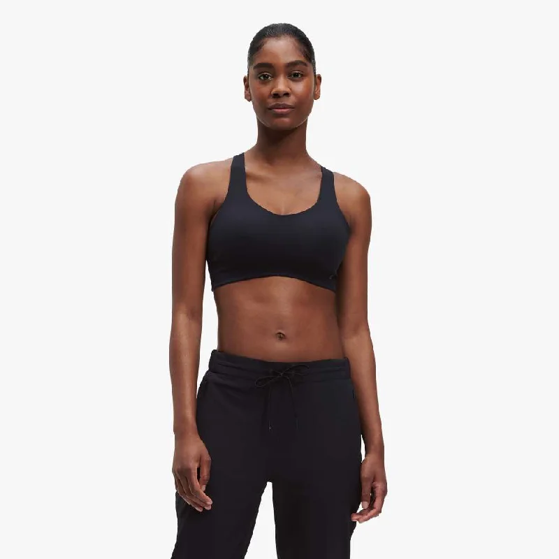 On Active Bra (Women's) Black | Granite Light Seamless Bra