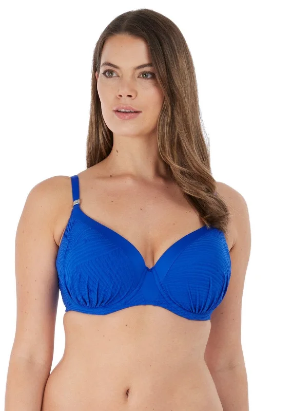 Ottawa UW Gathered Moulded Bikini Swim Top Pacific- FS6353 Two-Piece Beachwear