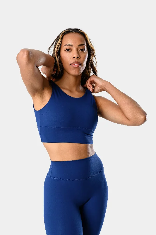 Sade Sports Bra - Royal Blue Cozy Wire-Free Bra