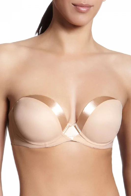 SIMONE PERELE 251302 IMPLICITE NEON STRAPLESS BRA Chic Satin Bra