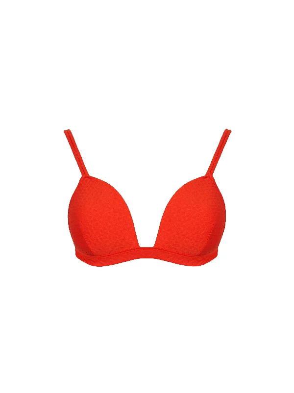 The One80 Bra - Grapefruit (Embossed) Full Support Bra