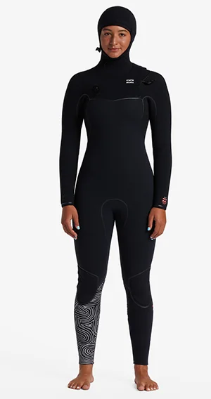 Billabong Furnace 5/4 Hooded Women's Wetsuit Hoodie with Magnetic Closure Innovative Modern Billabong Furnace 5/4 Hooded Women's Wetsuit Hoodie with Magnetic Closure Innovative Modern