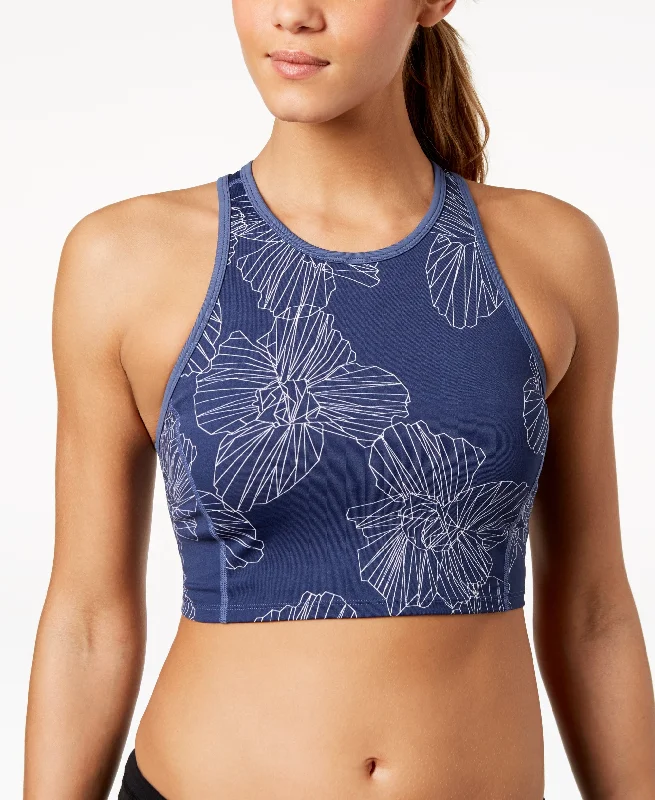 Calvin Klein Performance Printed Racerback Medium Support Long Line Sports Bra Full Support Bra Calvin Klein Performance Printed Racerback Medium Support Long Line Sports Bra Full Support Bra