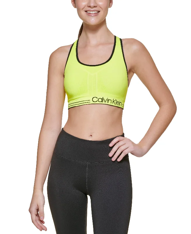 Calvin Klein Performance Womens Reversible Medium Impact Sports Bra Sports Support Bra Calvin Klein Performance Womens Reversible Medium Impact Sports Bra Sports Support Bra