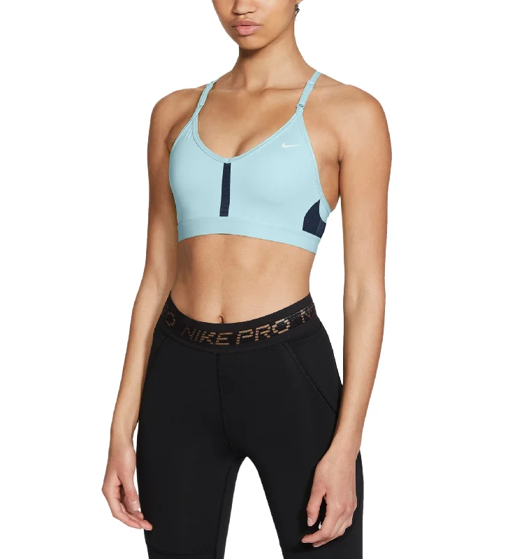 Nike Womens Indy V Neck Low Impact Sports Bra Seamless Bra Design