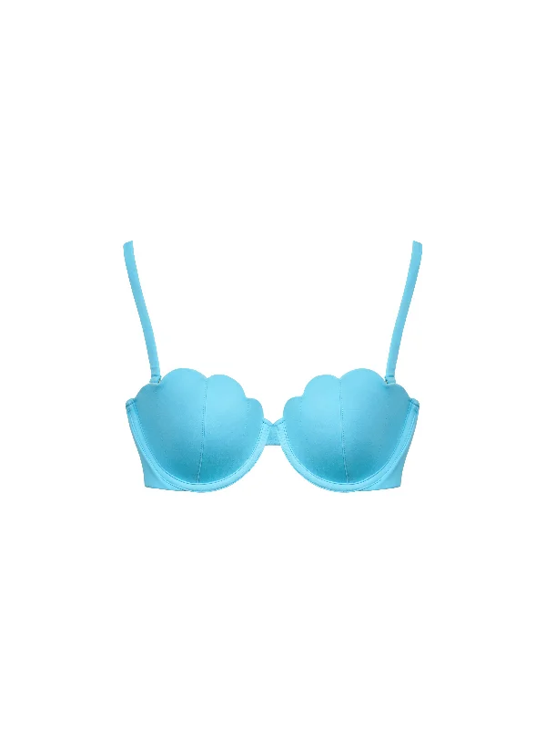 The Contour Bra - Aqua Sexy Lace Bralette