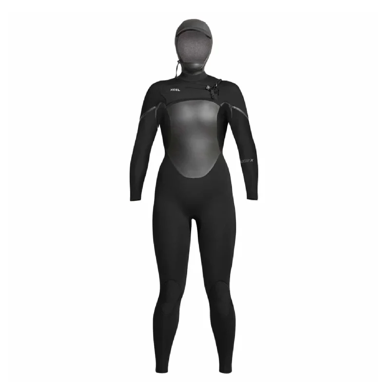 Womens Axis X Hooded 5/4 Hooded - Black Hoodie with Raglan Sleeves Sporty Comfortable Womens Axis X Hooded 5/4 Hooded - Black Hoodie with Raglan Sleeves Sporty Comfortable