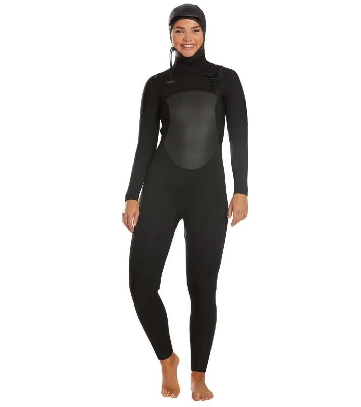 Xcel Women's Axis Hooded 5/4mm Fullsuit Wetsuit Hoodie with Camouflage Military Edgy Xcel Women's Axis Hooded 5/4mm Fullsuit Wetsuit Hoodie with Camouflage Military Edgy